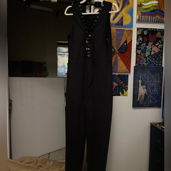 Fashion Nova Navy Blue Jumpsuitpsuit - Picture 3 of 6